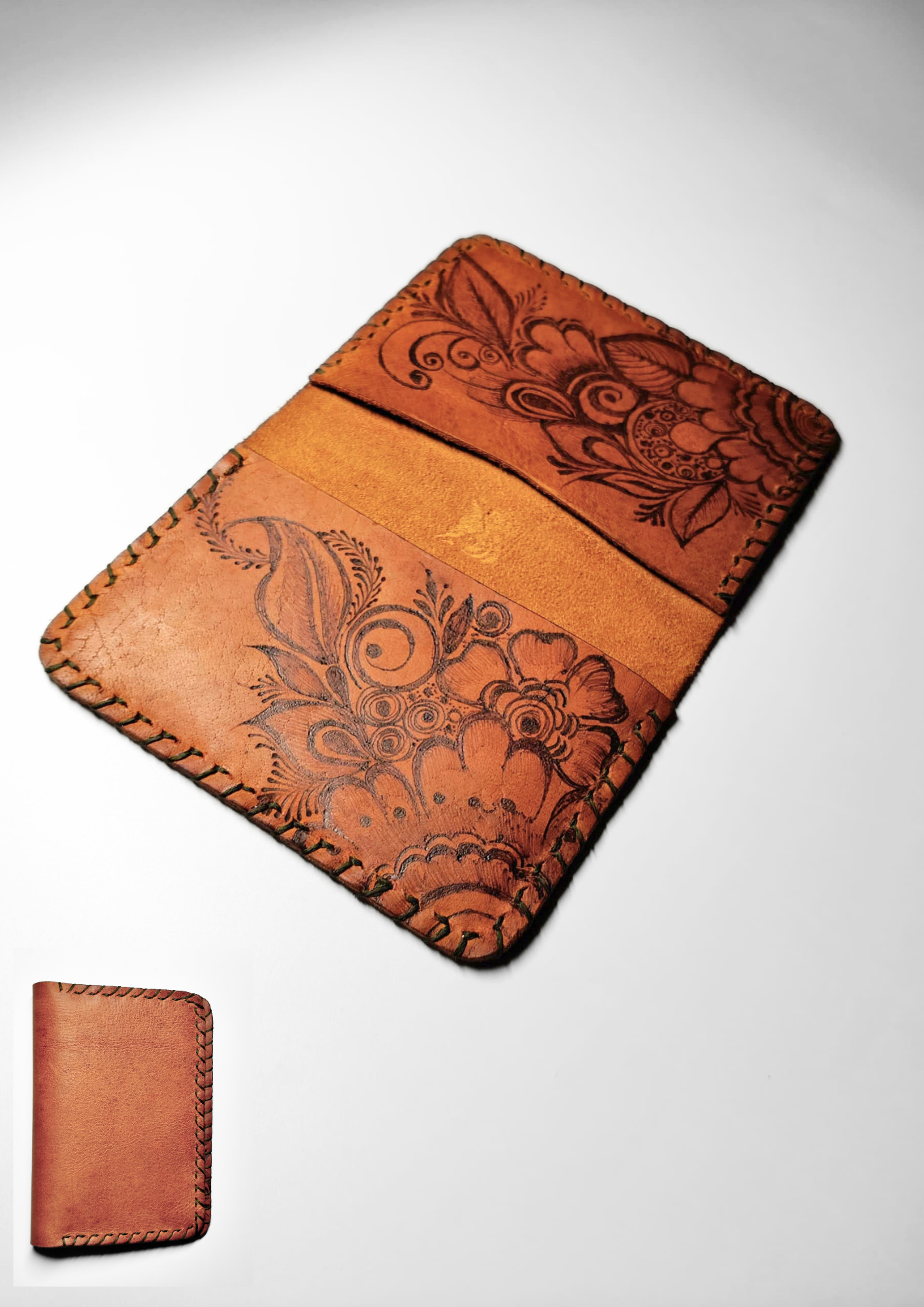 Floral Passport Cover