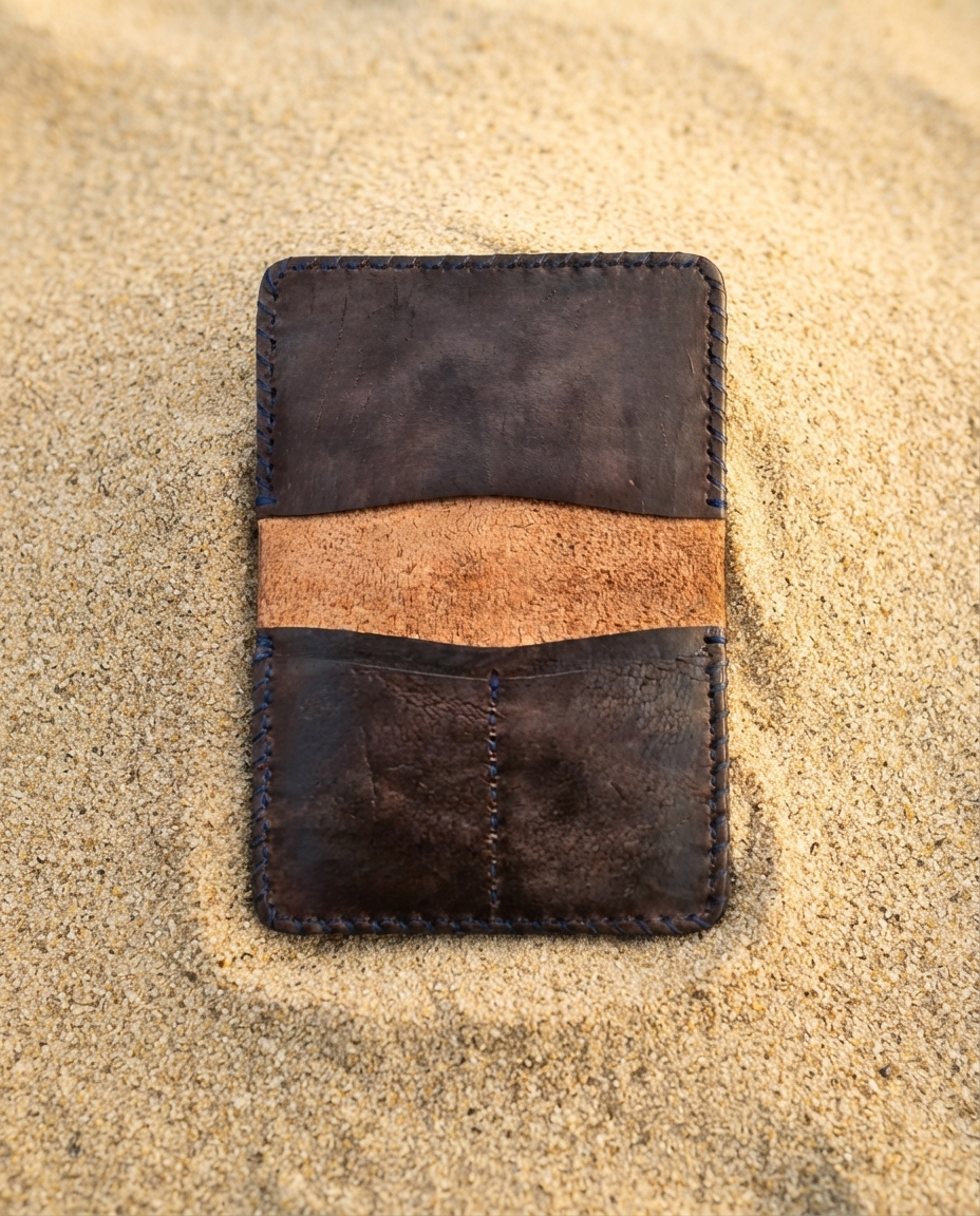 Handcrafted leather wallets